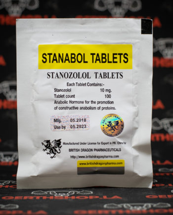 STANABOL 100tab British Dragon 1tab/10mg