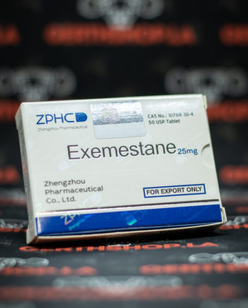 Exemestane 2blx25tabx25mg ZPHC Zhengzhou Pharmaceutical Co Ltd